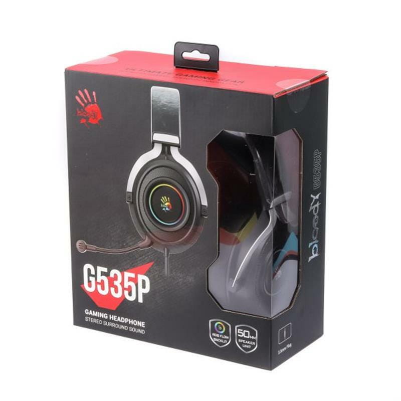 Гарнитура A4Tech Bloody G535P Black+Silver