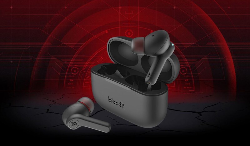 Bluetooth-гарнитура A4Tech Bloody M30 Black+Red