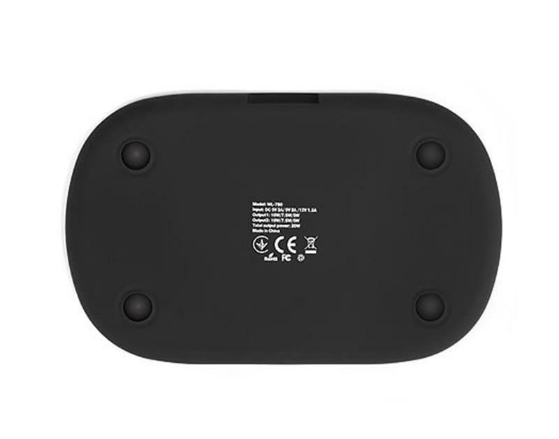 Беспроводное зарядное устройство REAL-EL WL-780 3A 20W Black