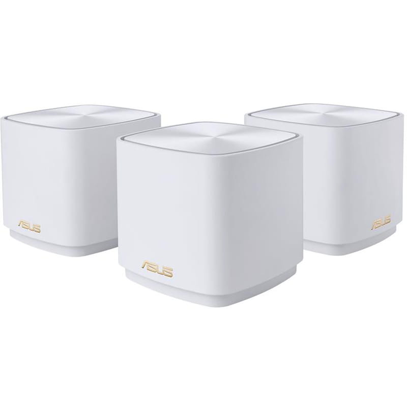 Wi-Fi Mesh система Asus ZenWiFi XD4 Plus 3pk White (90IG07M0-MO3C40)