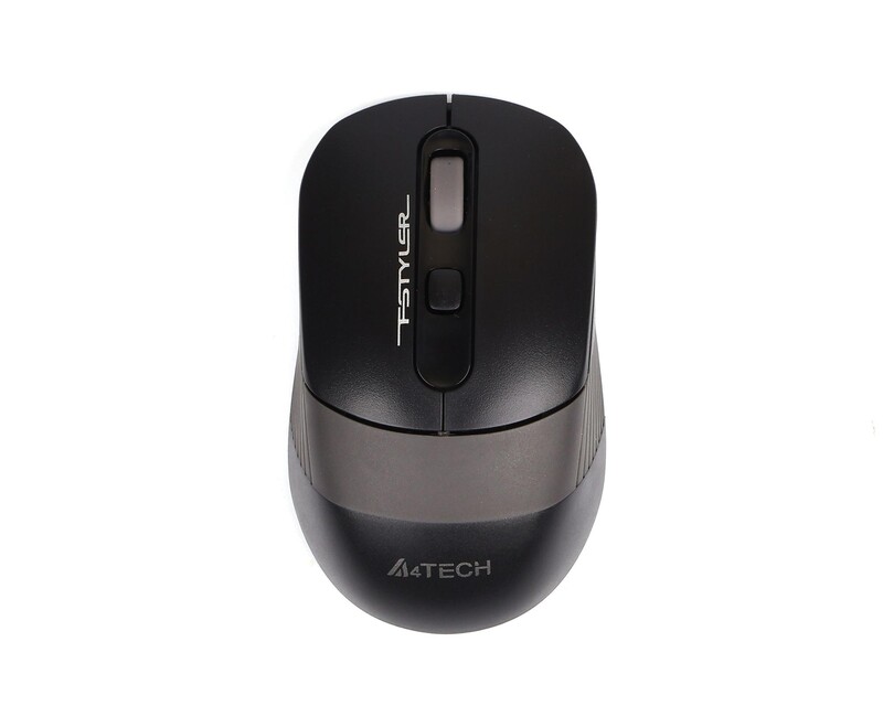 Комплект (клавіатура, миша) бездротовий A4Tech FG1010S Black/Grey