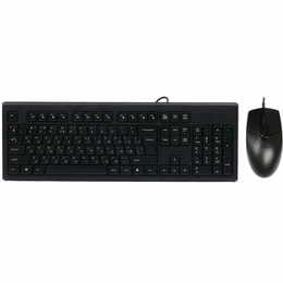 Комплект (клавіатура, миша) A4Tech KR-8372S Black