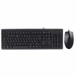 Комплект (клавіатура, миша) A4Tech KR-8372S Black