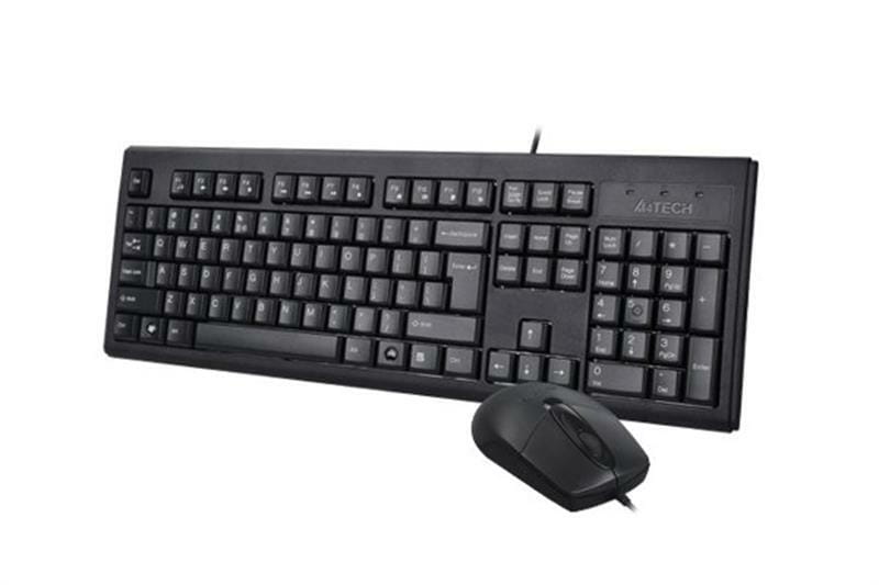 Комплект (клавіатура, миша) A4Tech KR-8372S Black