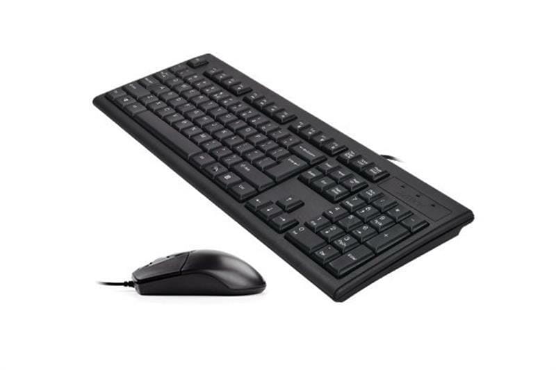 Комплект (клавіатура, миша) A4Tech KR-8372S Black