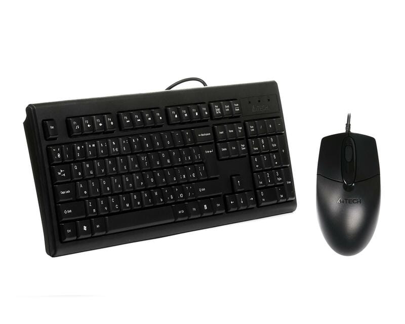 Комплект (клавиатура, мышь) A4Tech KR-8372S Black
