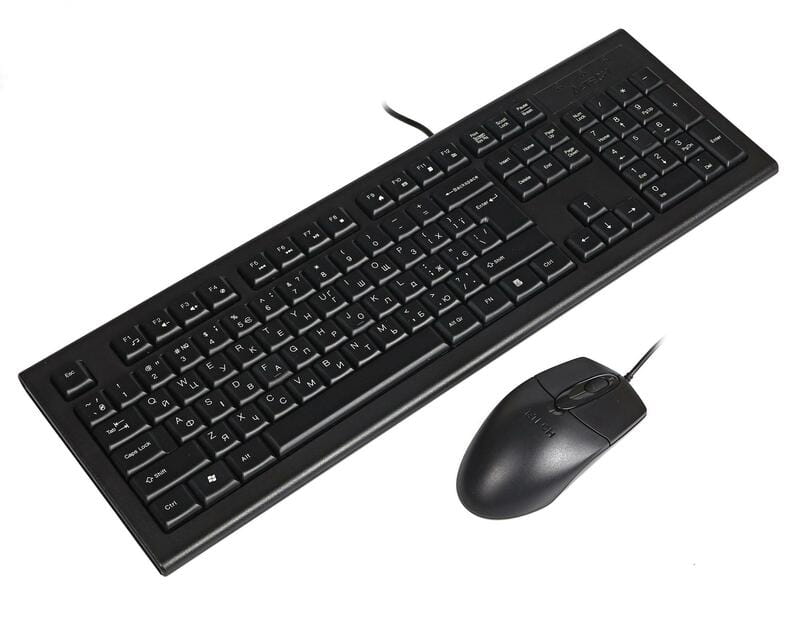 Комплект (клавіатура, миша) A4Tech KR-8572S Black