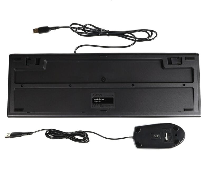 Комплект (клавіатура, миша) A4Tech KR-8572S Black