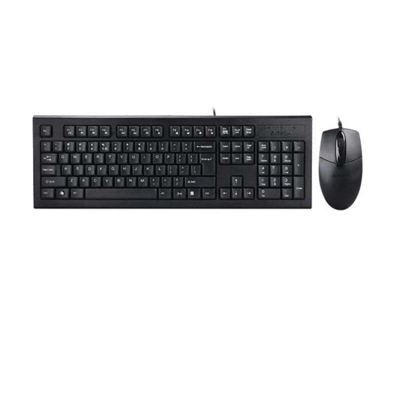 Комплект (клавіатура, мишка) A4Tech KR-8572S Black