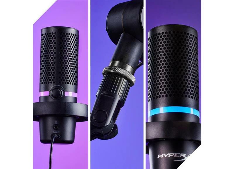 Микрофон HyperX DuoCast RGB Black (4P5E2AA)