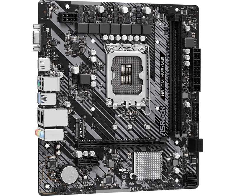 Материнська плата ASRock H610M-HVS/M.2 R2.0 Socket 1700