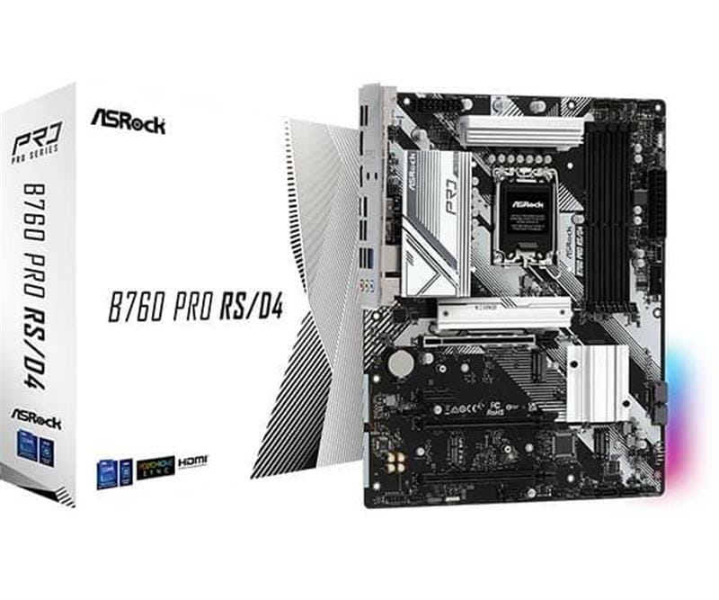 Материнская плата ASRock B760 Pro RS/D4 Socket 1700