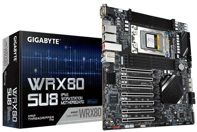 Материнская плата Gigabyte GA-WRX80-SU8-IPMI sWRX8