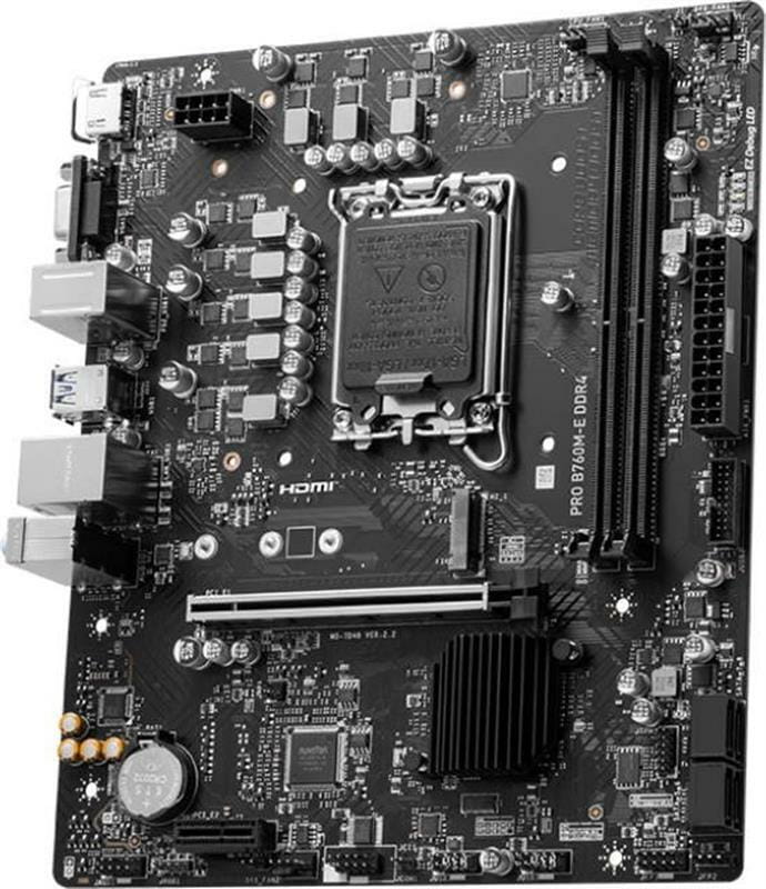 Материнская плата MSI Pro B760M-E DDR4 Socket 1700
