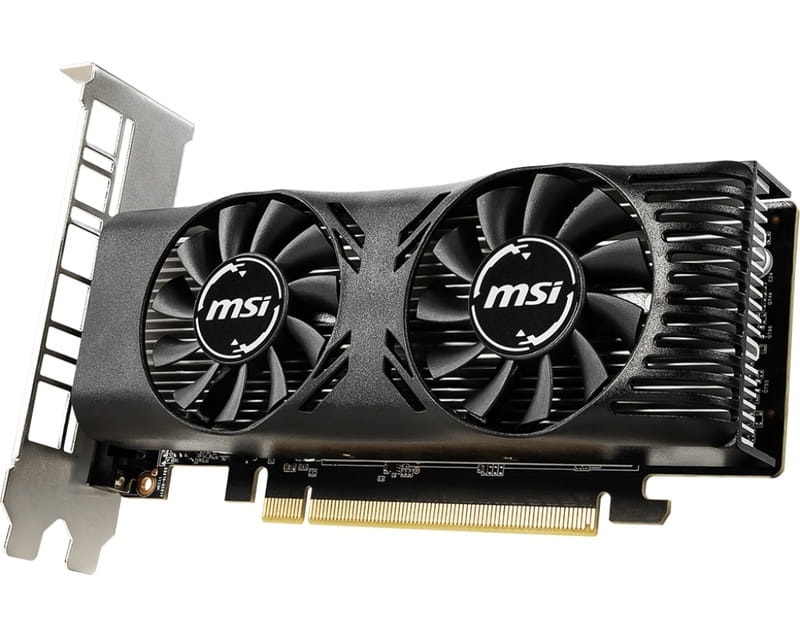 Видеокарта GF GTX 1650 4GB GDDR5 Low Profile MSI (GeForce GTX 1650 4GT LP)