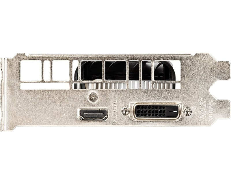 Видеокарта GF GTX 1650 4GB GDDR5 Low Profile MSI (GeForce GTX 1650 4GT LP)