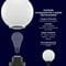 Фото - Светильник парковый Electrum Globe 250 Опаловый (B-IP-0768) | click.ua