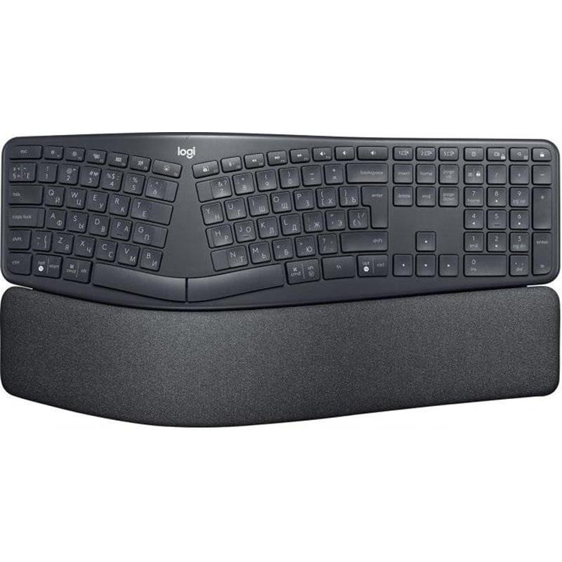 Клавиатура беспроводная Logitech Ergo K860 Bluetooth/Wireless UA Black (920-010108)