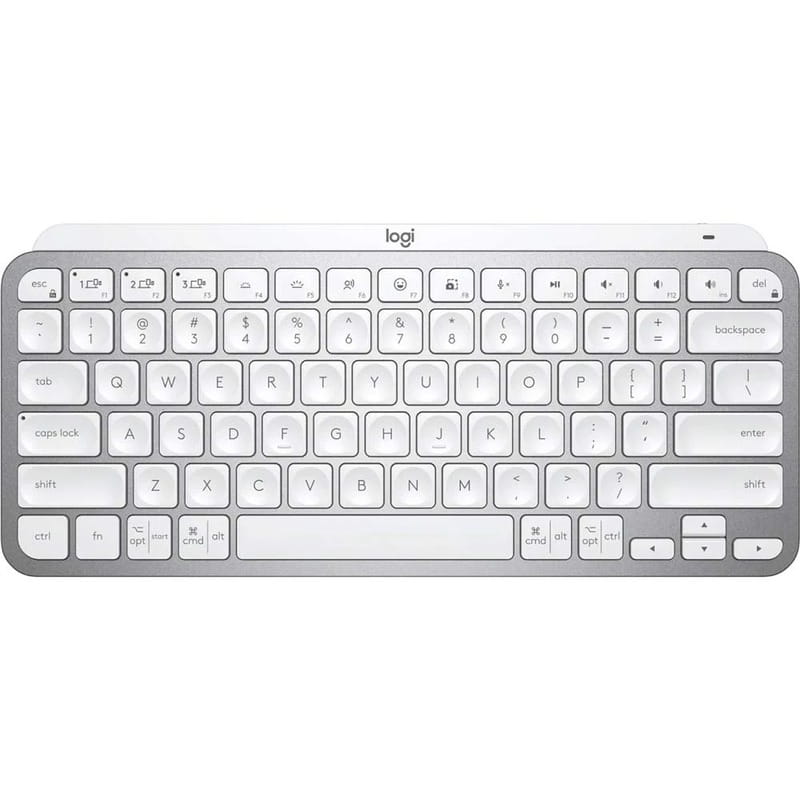 Клавіатура бездротова Logitech MX Keys Mini For Business Pale Gray (920-010609)