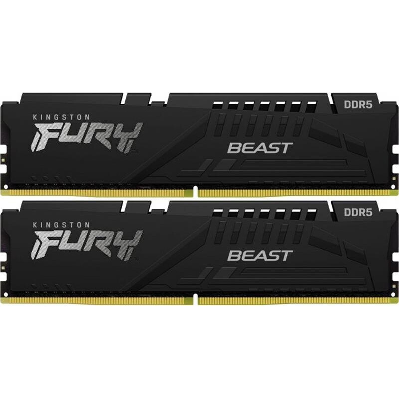 Модуль пам`яті DDR5 2x16GB/6000 Kingston Fury Beast Black (KF560C36BBEK2-32)