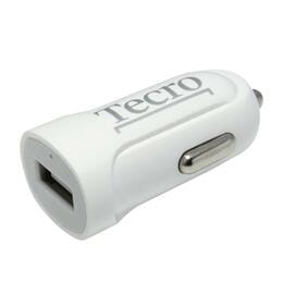 Автомобильное зарядное устройство Tecro (1USBх2.1A) White (TCR-0121AW)