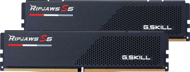 Модуль пам`ятi DDR5 2x16GB/6000 G.Skill Ripjaws S5 Black (F5-6000J3238F16GX2-RS5K)