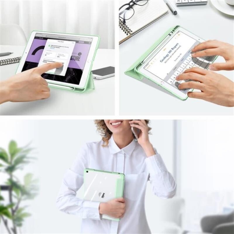 Чехол-книжка BeCover Soft Edge для Lenovo Tab M10 Plus TB-125F (3rd Gen)/K10 Pro TB-226 10.61" Green (708333)