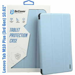 Чехол-книжка BeCover Soft Edge для Lenovo Tab M10 Plus TB-125F (3rd Gen)/K10 Pro TB-226 10.61" Light Blue (708370)
