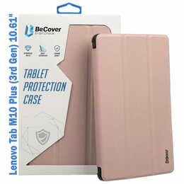 Чехол-книжка BeCover Soft Edge для Lenovo Tab M10 Plus TB-125F (3rd Gen)/K10 Pro TB-226 10.61" Rose Gold (708369)