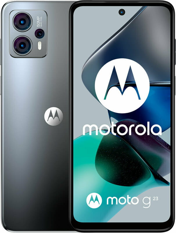 Смартфон Motorola Moto G23 8/128GB Dual Sim Matte Charcoal (PAX20009RS)