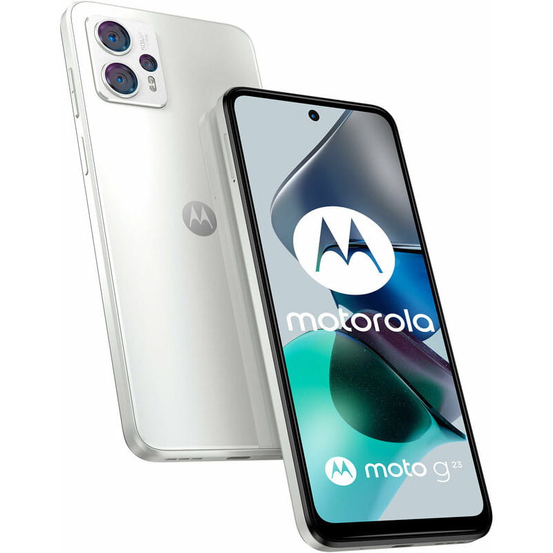 Смартфон Motorola Moto G23 8/128GB Dual Sim Pearl White (PAX20019RS)
