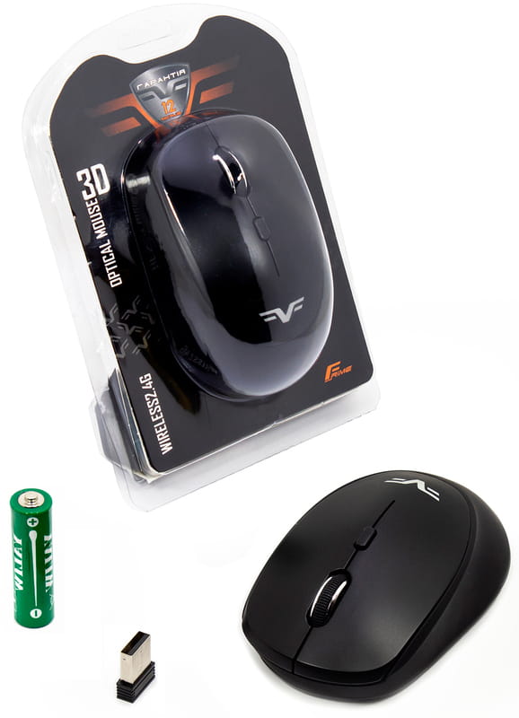 Мышь беспроводная Frime FWMO-300В Wireless Black USB