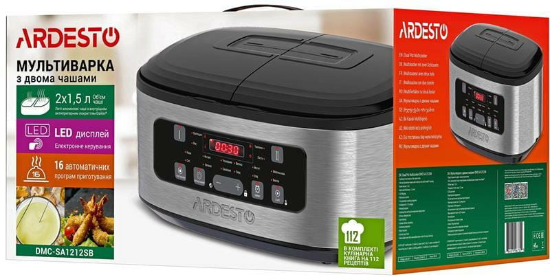 Мультиварка Ardesto DMC-SA1212SB
