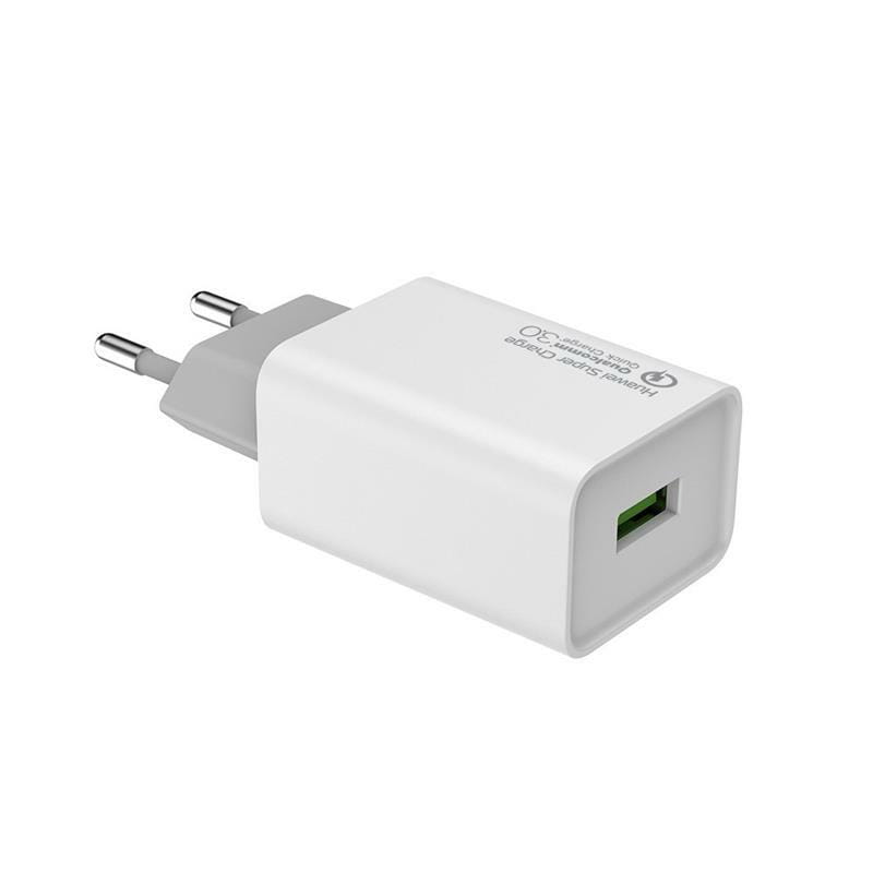Сетевое зарядное устройство ColorWay QC3.0 (1USBx4A) White (CW-CHS014Q-WT)
