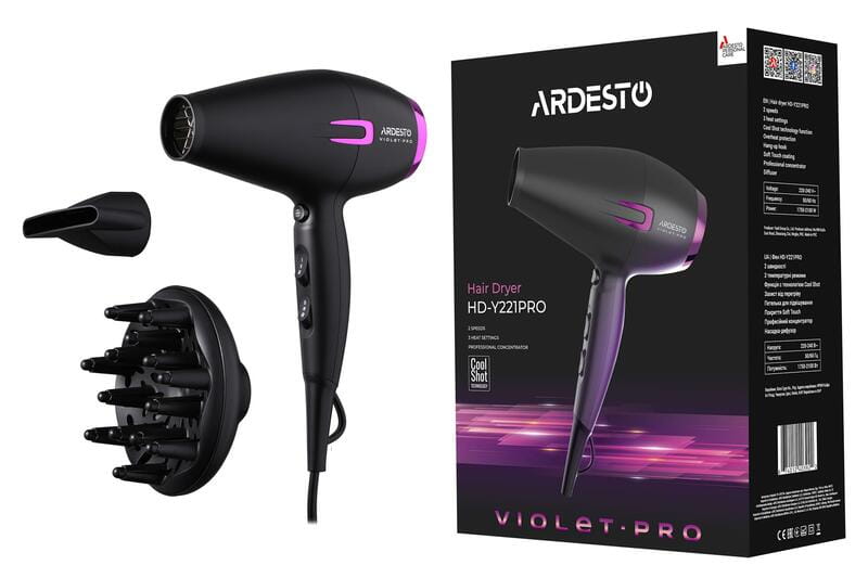 Фен Ardesto HD-Y221PRO