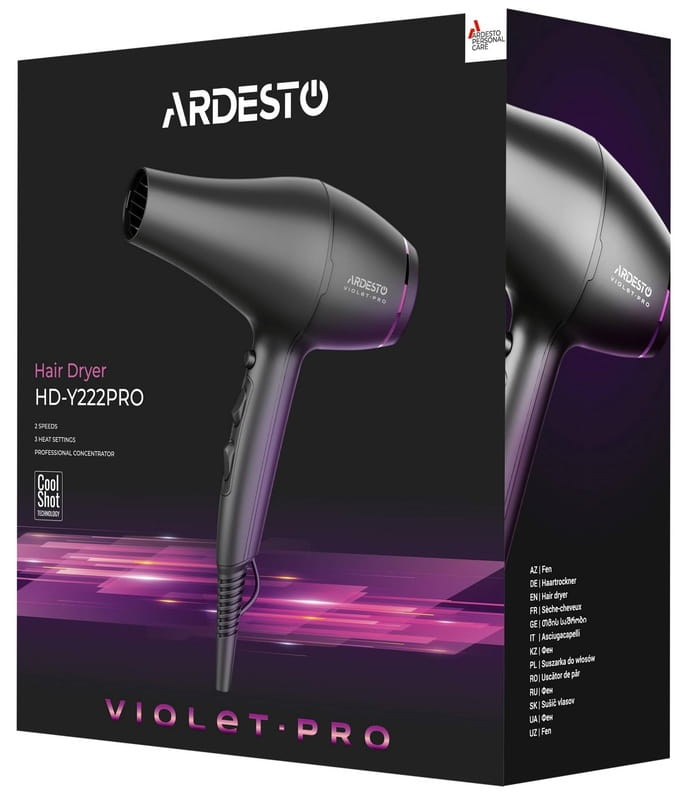 Фен Ardesto HD-Y222PRO