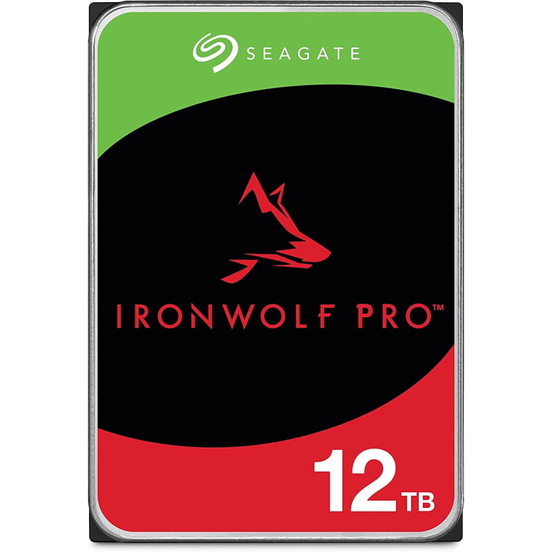 Накопичувач HDD SATA 12.0TB Seagate IronWolf Pro 7200rpm 256MB (ST12000NT001)