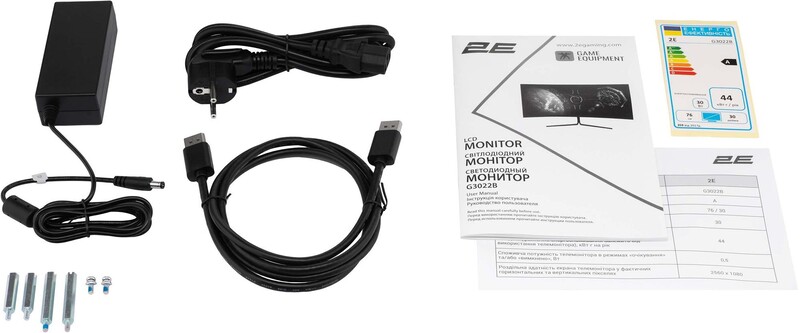 Монітор 2E 30" G3022B (2E-G3022B-01.UA) VA Black