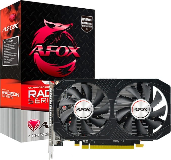 Відеокарта AMD Radeon RX 560 4GB DDR5 Afox (AFRX560-4096D5H4-V2)