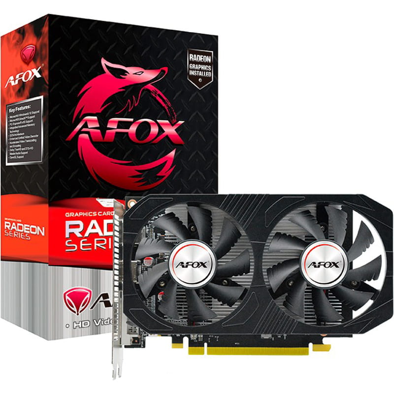Видеокарта AMD Radeon RX 560 4GB DDR5 Afox (AFRX560-4096D5H4-V2)