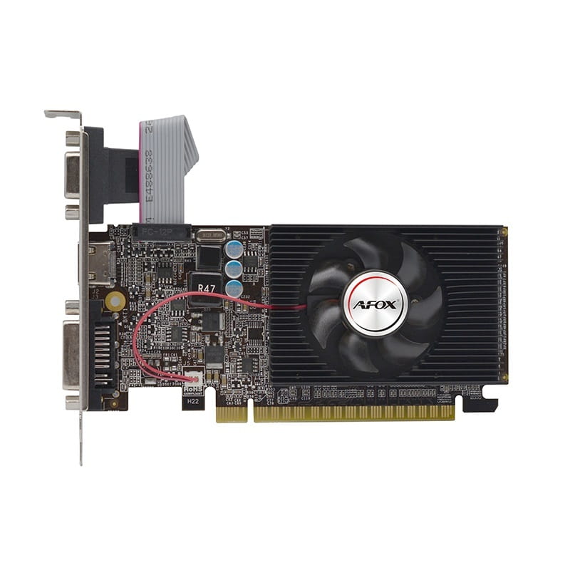 Видеокарта GF GT 610 1GB DDR3 Afox (AF610-1024D3L7-V6)