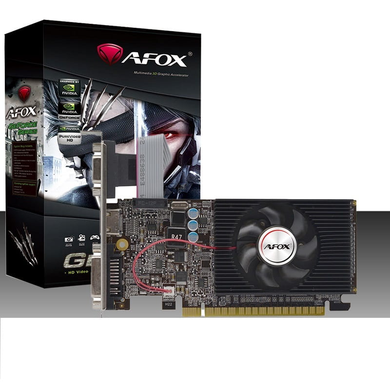 Відеокарта GF GT 610 1GB DDR3 Afox (AF610-1024D3L7-V6)