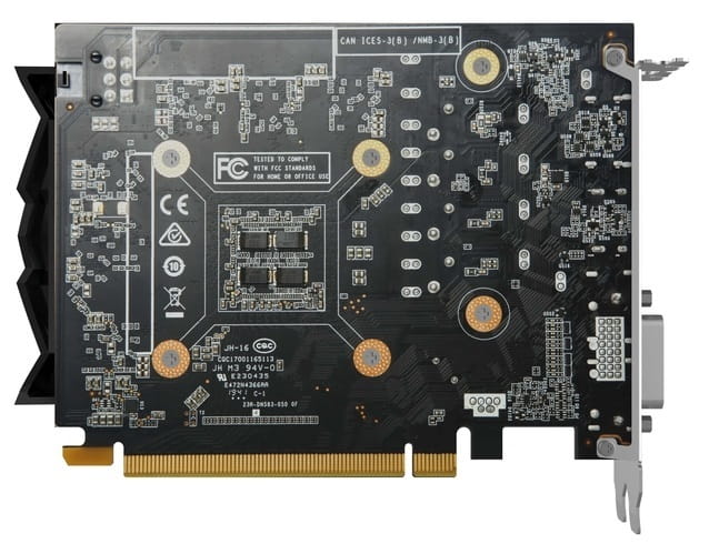 Відеокарта GF GTX 1650 4GB GDDR6 AMP Core Zotac (ZT-T16520J-10L)