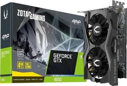 Відеокарта GF GTX 1650 4GB GDDR6 AMP Core Zotac (ZT-T16520J-10L)