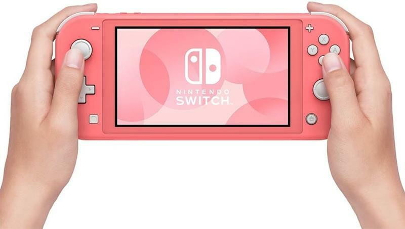 Игровая консоль Nintendo Switch Lite Кораллово-розовая (45496453176)