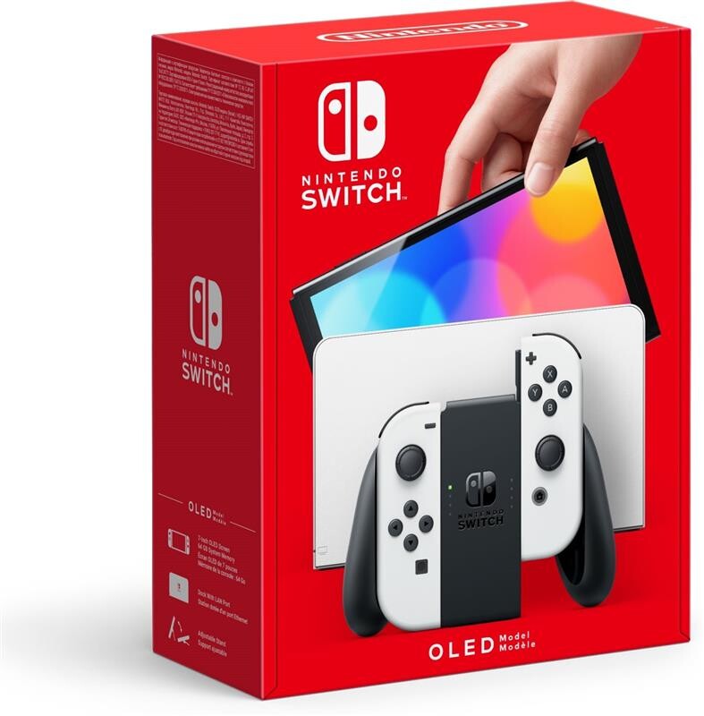 Ігрова консоль Nintendo Switch OLED White (45496453435)