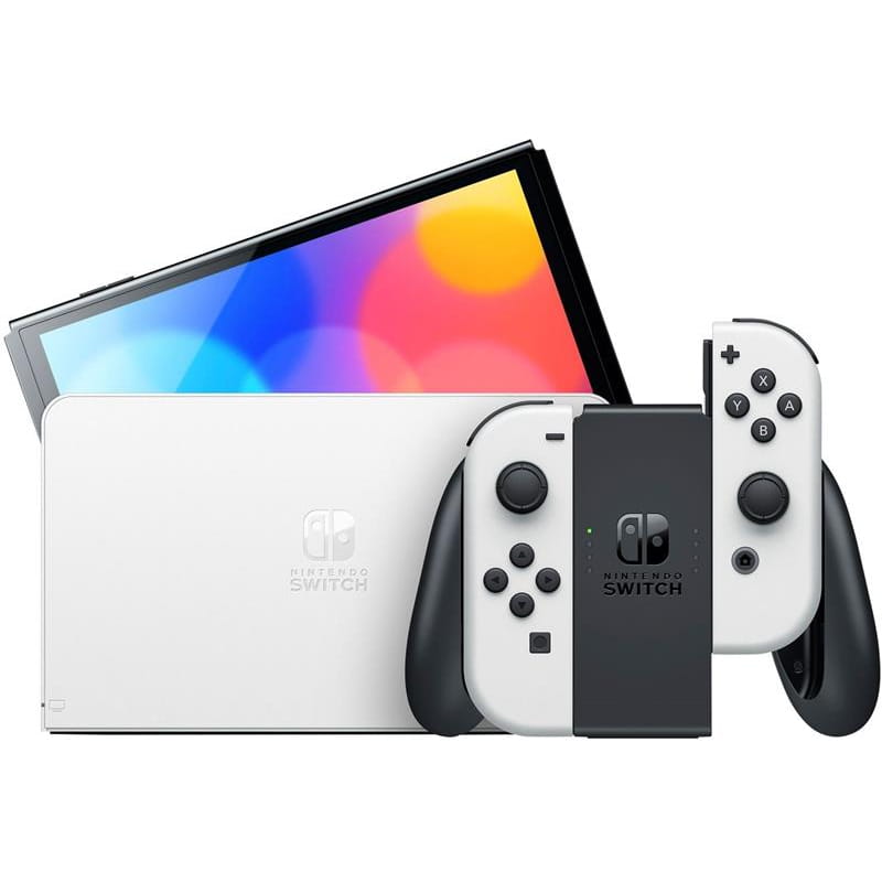 Игровая консоль Nintendo Switch OLED White (45496453435)