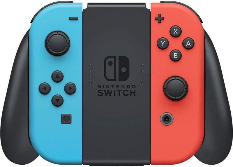 Игровая консоль Nintendo Switch (неоновый красный/неоновый синий)