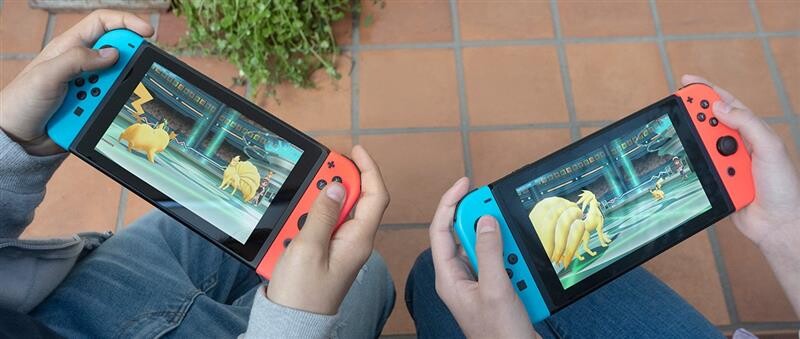 Ігрова консоль Nintendo Switch (неоновий червоний/неоновий синій)