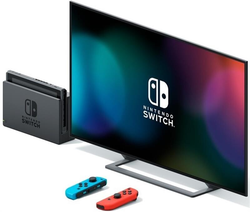 Ігрова консоль Nintendo Switch (неоновий червоний/неоновий синій)